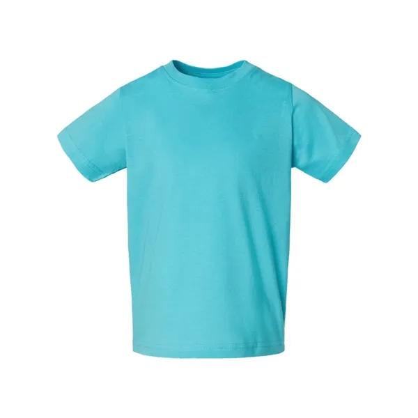 Fine jersey toddler T-shirt in 100% combed ringspun cotton. Blank product.... from ASI 84358 S&S Activewear