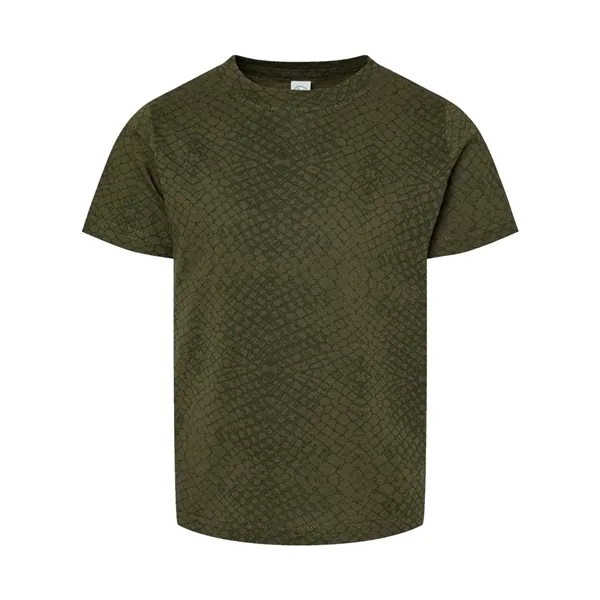 Fine jersey toddler T-shirt in 100% combed ringspun cotton. Blank product.... from ASI 84358 S&S Activewear