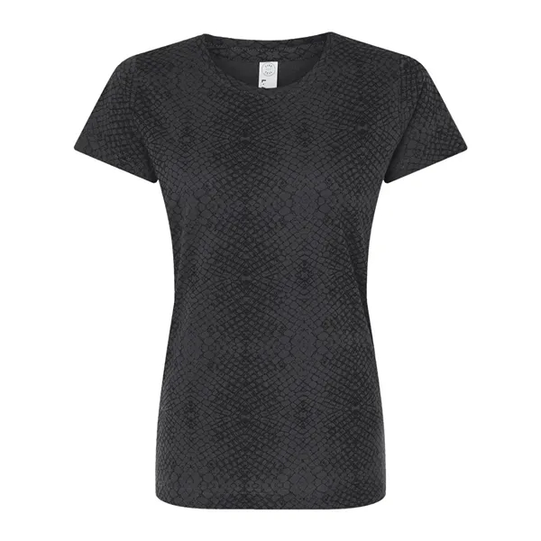Women's fine jersey longer length T-shirt. Blank product.... from ASI 84358 S&S Activewear