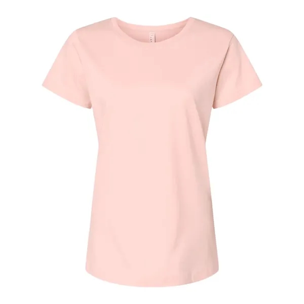 Women's fine jersey longer length T-shirt. Blank product.... from ASI 84358 S&S Activewear