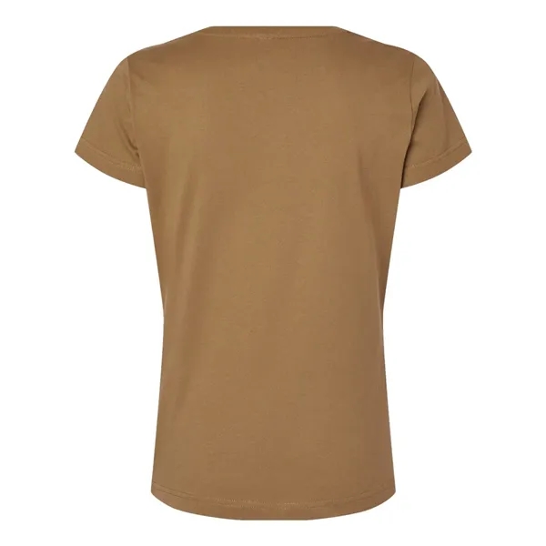 Women's fine jersey longer length T-shirt. Blank product.... from ASI 84358 S&S Activewear