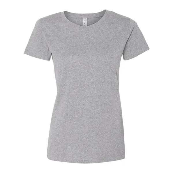 Women's fine jersey longer length T-shirt. Blank product.... from ASI 84358 S&S Activewear