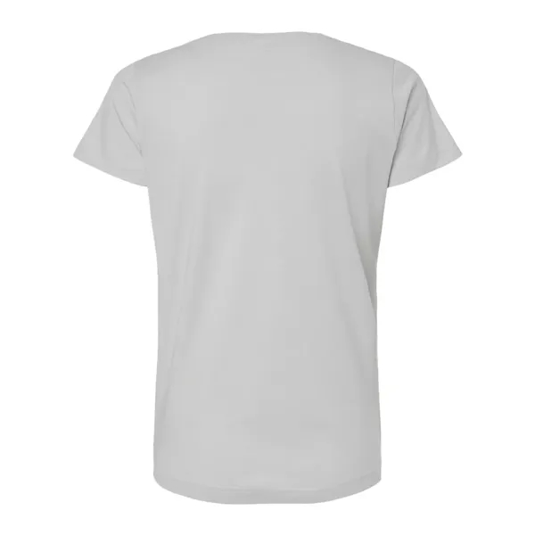 Women's fine jersey longer length T-shirt. Blank product.... from ASI 84358 S&S Activewear