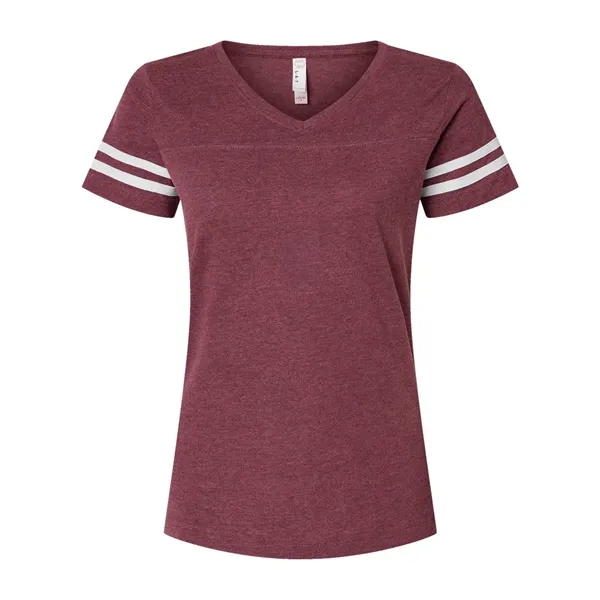 LAT Women's Vintage Football T-Shirt, blank.... from ASI 84358 S&S Activewear