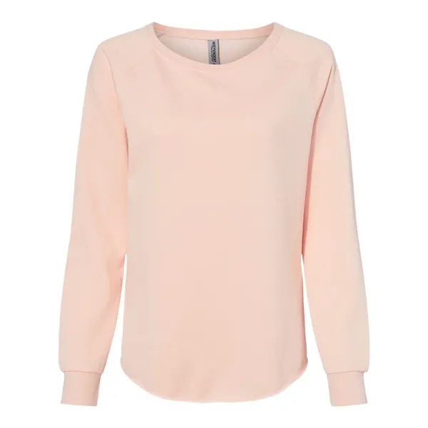 Independent Trading Co. Women's California Wave Wash Crew... from ASI 84358 S&S Activewear