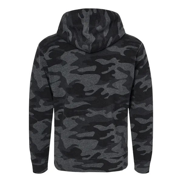 Triblend hooded pullover sweatshirt, coverstitched throughout, with a front pouch pocket... from ASI 84358 S&S Activewear