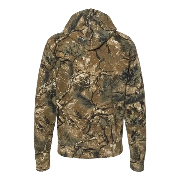 Triblend hooded pullover sweatshirt, coverstitched throughout, with a front pouch pocket... from ASI 84358 S&S Activewear