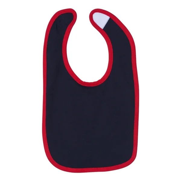 Bib with contrast binding. Blank.... from ASI 84358 S&S Activewear