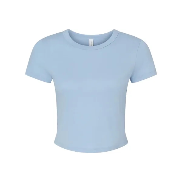 BELLA + CANVAS Women's Micro Rib Baby Tee... from ASI 84358 S&S Activewear