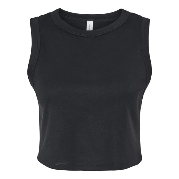 BELLA + CANVAS Women's Micro Rib Muscle Crop Tank... from ASI 84358 S&S Activewear