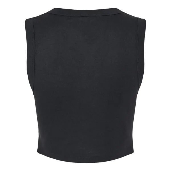 BELLA + CANVAS Women's Micro Rib Muscle Crop Tank... from ASI 84358 S&S Activewear