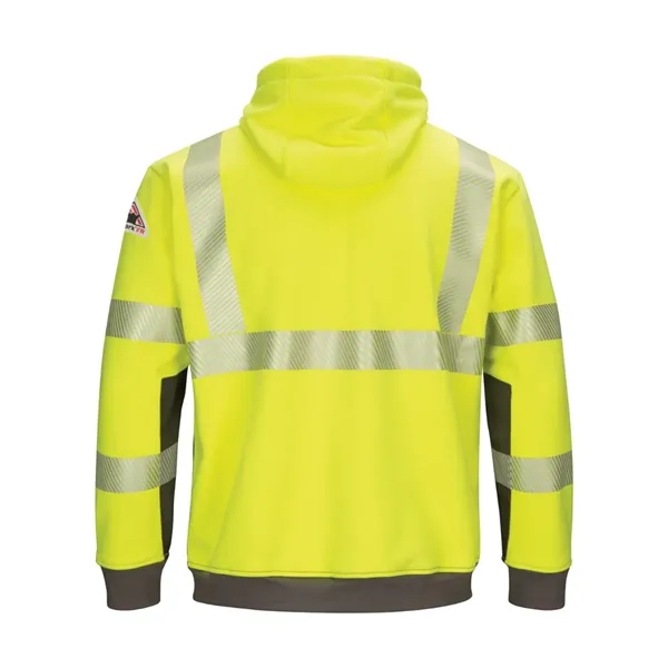 Bulwark Hi-Visibility Color-Blocked Pullover Hooded Fleec...... from ASI 84358 S&S Activewear