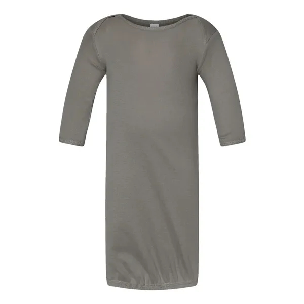 Infant 1x1 baby rib lap shoulder layette. Blank product.... from ASI 84358 S&S Activewear