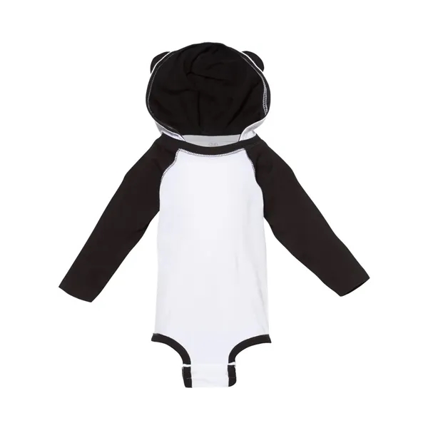 Rabbit Skins Fine Jersey Infant Character Hooded Long Sle...... from ASI 84358 S&S Activewear