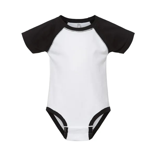 Infant Baseball Fine Jersey Bodysuit... from ASI 84358 S&S Activewear