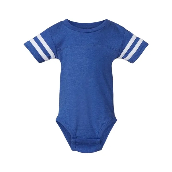 Football jersey bodysuit with 3-snap closure and EasyTear™ label.... from ASI 84358 S&S Activewear