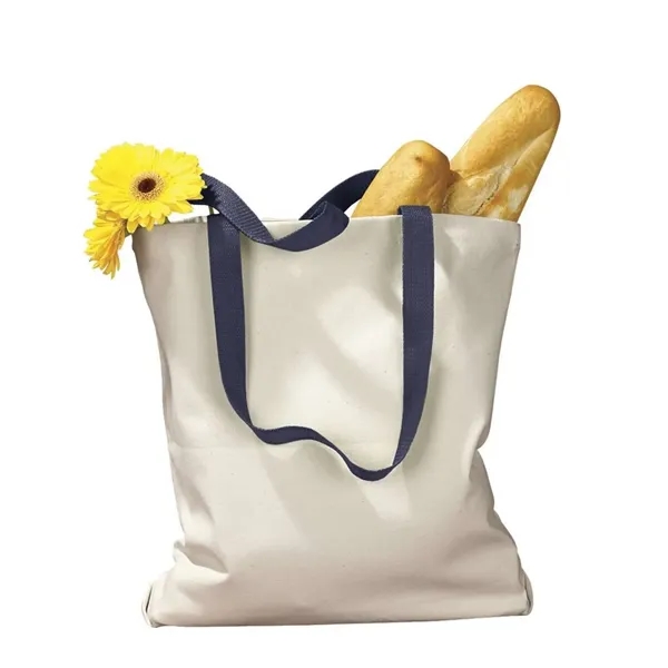 BAGedge Canvas Tote with Contrast-Color Handles... from ASI 84358 S&S Activewear