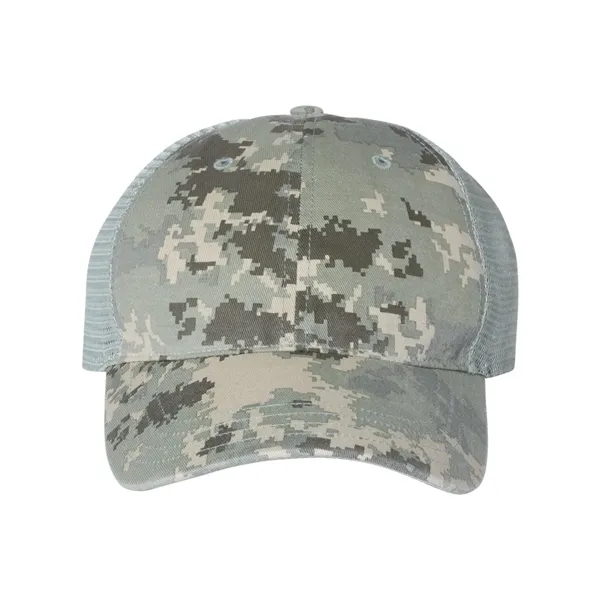 Camo Washed Trucker Cap... from ASI 84358 S&S Activewear