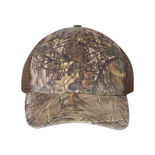 Camo Washed Trucker Cap... from ASI 84358 S&S Activewear