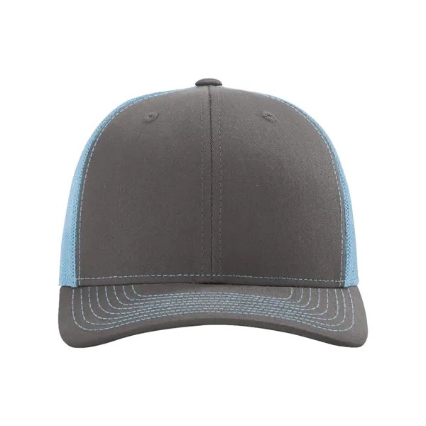 Trucker snapback cap made of polyester/cotton with a mesh back and... from ASI 84358 S&S Activewear