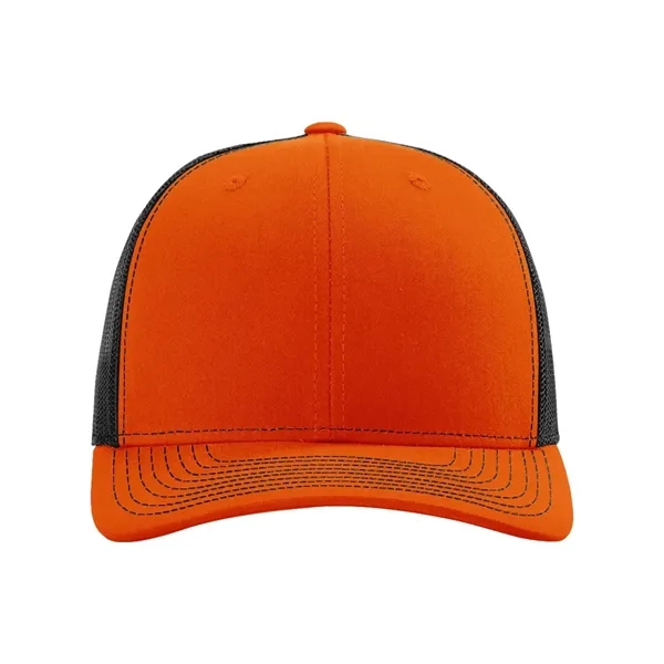 Trucker snapback cap made of polyester/cotton with a mesh back and... from ASI 84358 S&S Activewear