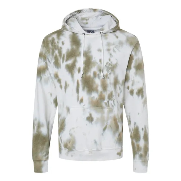 J. America Tie-Dye Fleece Hooded Sweatshirt... from ASI 84358 S&S Activewear