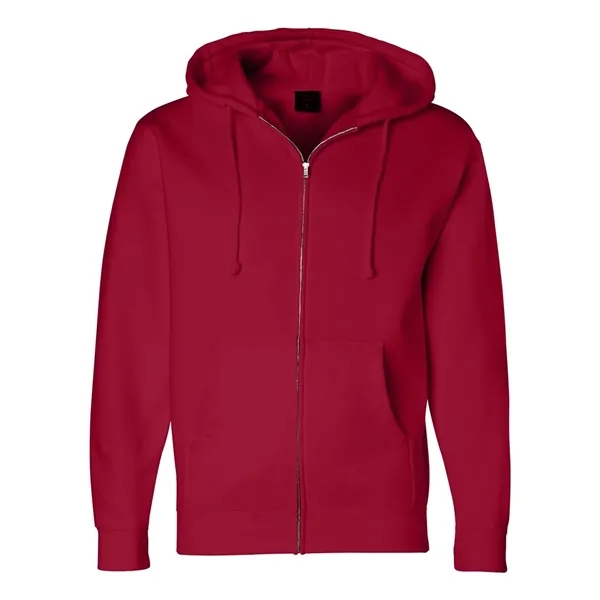 Full-zip, 10.0 oz., 80% cotton / 20% polyester hooded sweatshirt. Blank... from ASI 84358 S&S Activewear