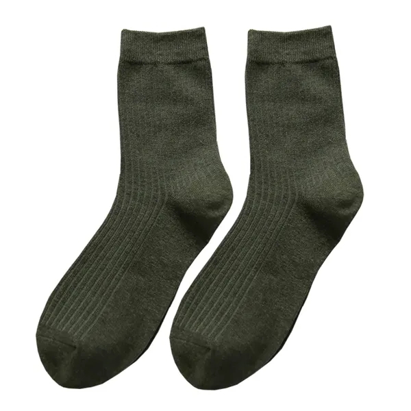 Men combed cotton socks plus full color heat transfer on 1... from ASI 37218 Athena Promo (tm)