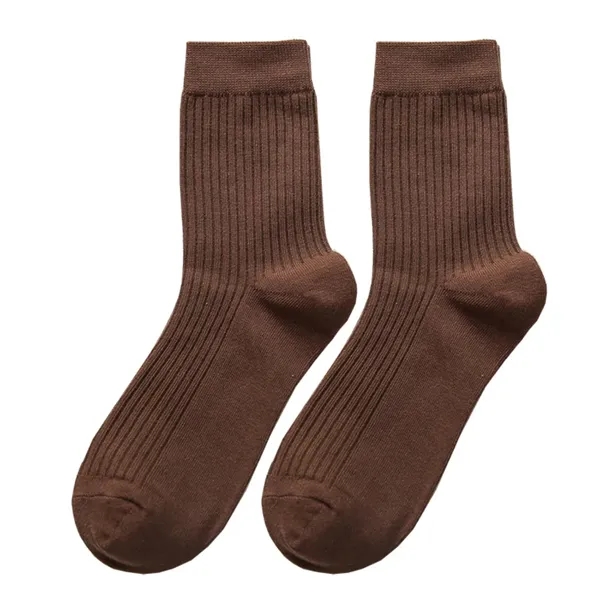 Men combed cotton socks plus full color heat transfer on 1... from ASI 37218 Athena Promo (tm)