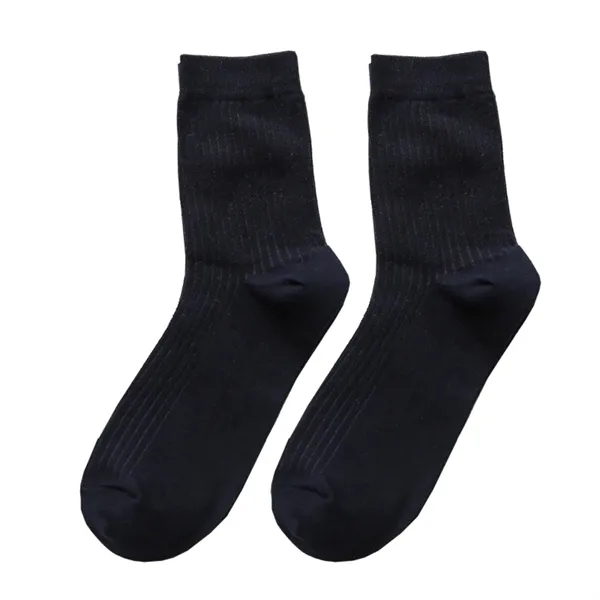 Men combed cotton socks plus full color heat transfer on 1... from ASI 37218 Athena Promo (tm)