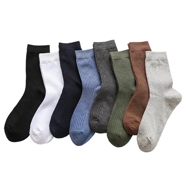 Men combed cotton socks plus full color heat transfer on 1... from ASI 37218 Athena Promo (tm)