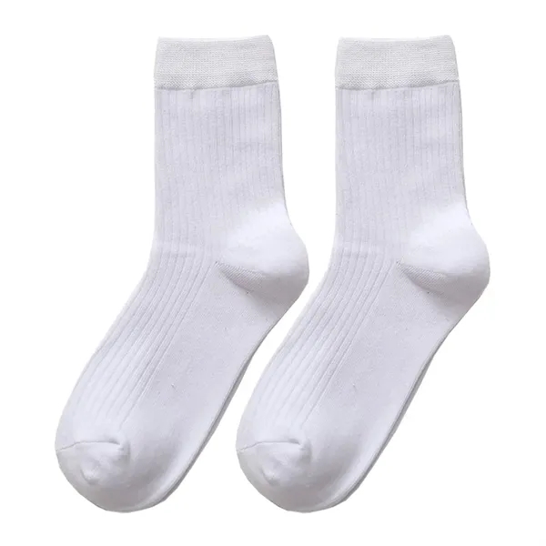 Men combed cotton socks plus full color heat transfer on 1... from ASI 37218 Athena Promo (tm)