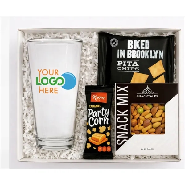 Beer Pint Glass with Snacks... from ASI 89971 Stuff A Mug