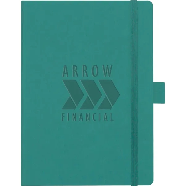 5x7 soft flexible wraparound covers w/deboss, 80 sheets recycled paper, pen... from ASI 91340 Journalbooks/Timeplanner Calendars