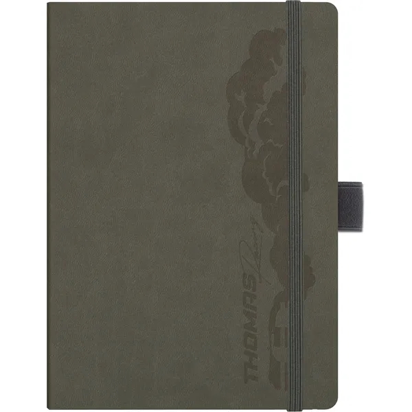 5x7 soft flexible wraparound covers w/deboss, 80 sheets recycled paper, pen... from ASI 91340 Journalbooks/Timeplanner Calendars