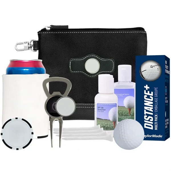 Players Golf Kit with three TaylorMade balls, tees, divot tool, ball... from ASI 38120 Ball Pro / Diversified Quality Kitchenware