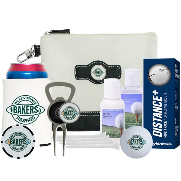 Players Golf Kit with three TaylorMade balls, tees, divot tool, ball... from ASI 38120 Ball Pro / Diversified Quality Kitchenware