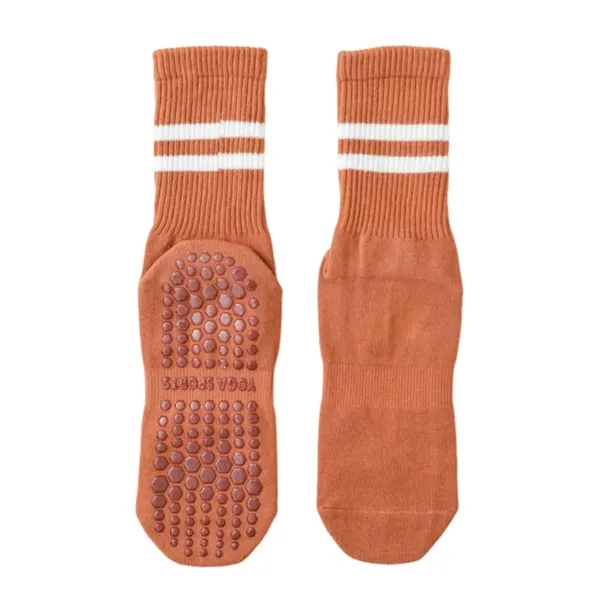 Anti slip combed cotton women socks plus full color heat transfer... from ASI 37218 Athena Promo (tm)