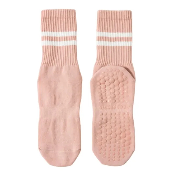 Anti slip combed cotton women socks plus full color heat transfer... from ASI 37218 Athena Promo (tm)