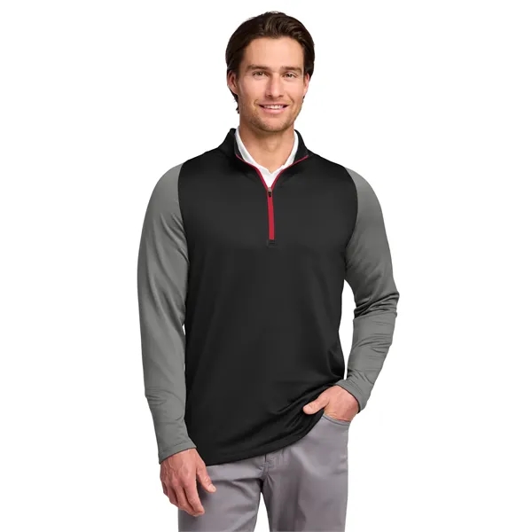 Nike Dri-FIT Stretch 1/2-Zip Cover-Up.... from ASI 84863 SanMar