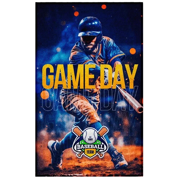 Small but powerful! This 11" x 18" rally towel is a... from ASI 91605 Towel Specialties