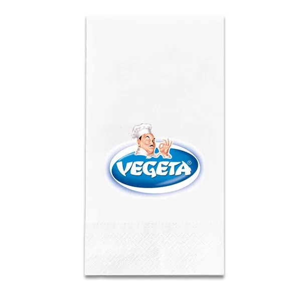 4.5" x 8" three-ply hand towel napkins made in the USA... from ASI 91880 Tranter Graphics Inc