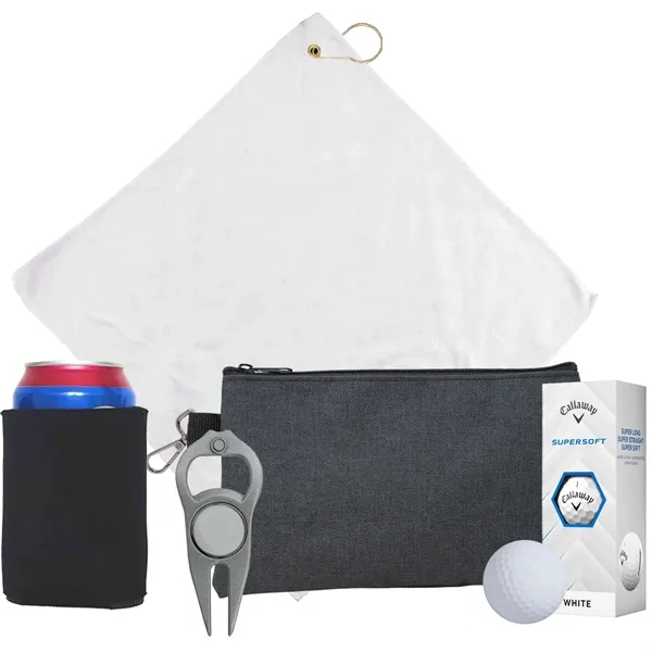 Deluxe Weekend Warrior Kit with Callaway golf balls, bottle opener, can... from ASI 38120 Ball Pro / Diversified Quality Kitchenware