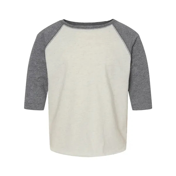 Rabbit Skins Fine Jersey Toddler 3/4 Sleeve Baseball T-Shirt, blank.... from ASI 84358 S&S Activewear