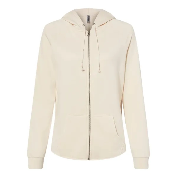 Independent Trading Co. Women's California Wave Wash Zip ...... from ASI 84358 S&S Activewear