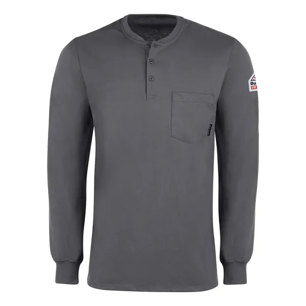 Long Sleeve Tagless Henley Shirt... from ASI 84358 S&S Activewear