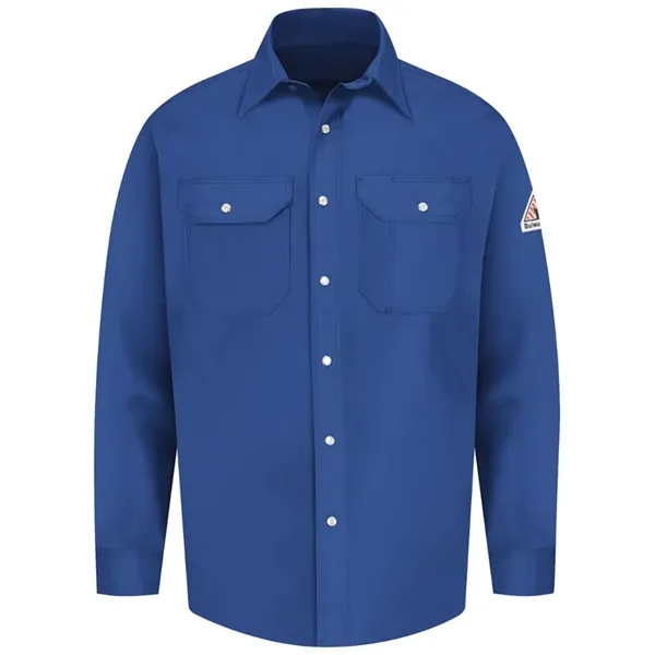 Bulwark Snap-Front Uniform Shirt - EXCEL FR® Long Sizes... from ASI 84358 S&S Activewear