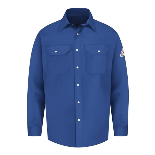 Bulwark Snap-Front Uniform Shirt - EXCEL FR® Long Sizes... from ASI 84358 S&S Activewear