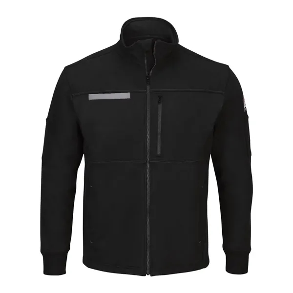 Zip Front Fleece Jacket-Cotton /Spandex Blend... from ASI 84358 S&S Activewear