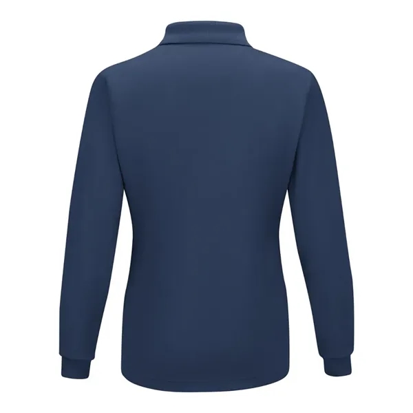 Women's Long Sleeve Performance Knit Polo... from ASI 84358 S&S Activewear